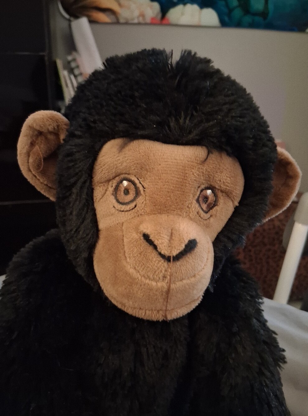 STUFFED CHIMPANZEE 20in SO SOFT ADORABLE